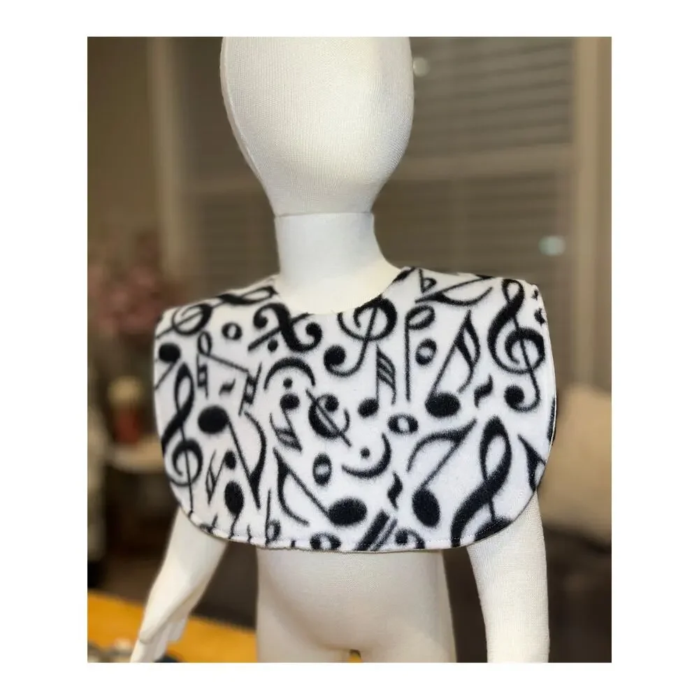 ✨Shuggie Fierce Handmade Reversible Elton John Baby Bib Upcycled One-of-a-Kind ✨